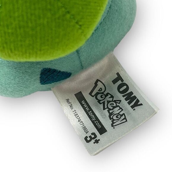 Tomy Pokemon Bulbasaur Plush Toy Backpack Clip Key Chain 3" Soft Plush - Picture 6 of 7
